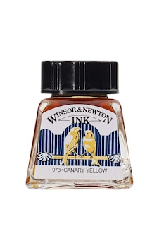 Winsor&Newton Çizim Mürekkebi 14 Ml. Canary Yellow 123 1005123 Winsor&Newton Çizim Mürekkebi 14 Ml. Canary Yellow 123 1005123