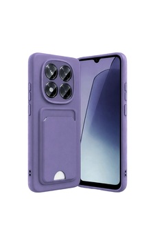 Xiaomi Redmi Note 15 Pro 5g Kelvin Kartvizitli Silikon - Lila Çok Renkli Xiaomi Redmi Note 15 Pro 5g Kelvin Kartvizitli Silikon - Lila Çok Renkli