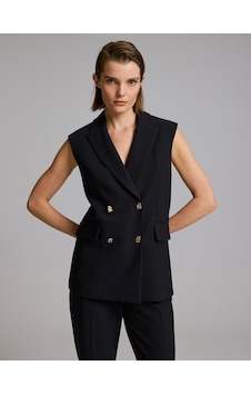Pierre Cardin Siyah Regular Fit Yelek 50331164-vr046 Pierre Cardin Siyah Regular Fit Yelek 50331164-vr046