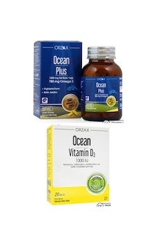 Ocean Plus Omega3 1200mg 50 Kapsül Ve Ocean Vitamin D3 1000ıu Sprey 20ml Ocean Plus Omega3 1200mg 50 Kapsül Ve Ocean Vitamin D3 1000ıu Sprey 20ml