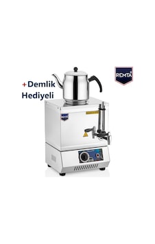 Remta 15 Model Elektrikli Çay Kazanı 13Lt (Pleytsiz)-Demlik Dahil