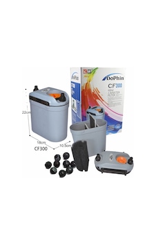 Dophin Cf-300 Mini Akvaryum Dış Filtre 300 L/h Dophin Cf-300 Mini Akvaryum Dış Filtre 300 L/h