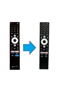 Dijitsu Mikrofonlu Google Smart Tv Kumandası- Resimde Sağdaki Gönderilir Dijitsu Mikrofonlu Google Smart Tv Kumandası- Resimde Sağdaki Gönderilir