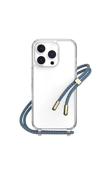 Apple Uyumlu İphone 14 Pro Kılıf Boyun Askılı Şok Önleyicili Şeffaf Lisanslı Switcheasy Play Kapak