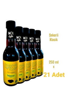Mca Espresso Soğuk Kahve Şekerli Klasik 250 Ml X 21 Adet Mca Espresso Soğuk Kahve Şekerli Klasik 250 Ml X 21 Adet