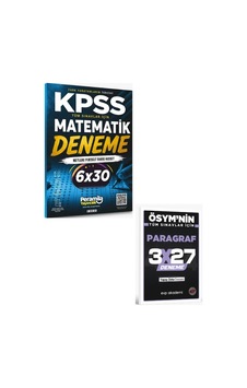 Peramila 2027 Kpss Matematik 6 Deneme Çözümlü+ Evp Akademi Paragraf