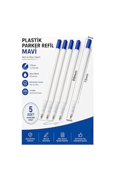 Plastik Tükenmez Kalem Yedeği 5 Adet 9.9cm Tükenmez Kalem İçi Yedek Mavi Metal Tükenmez Kalem İçi Ofis Jel Kalem İçi Plastik Tükenmez Kalem Yedeği 5 Adet 9.9cm Tükenmez Kalem İçi Yedek Mavi Metal Tükenmez Kalem İçi Ofis Jel Kalem İçi