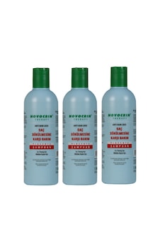 Novocrin Placenta Saç Dökülmesine Karşı Bakım Şampuanı 3 x 300 ML
