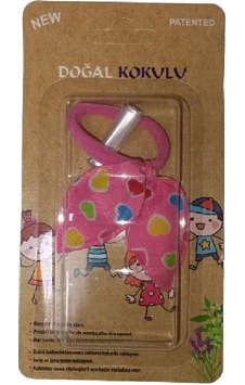 Headlice Stopper Bit Tokası Doğal Kokulu Pembe Sarı Kalp Headlice Stopper Bit Tokası Doğal Kokulu Pembe Sarı Kalp