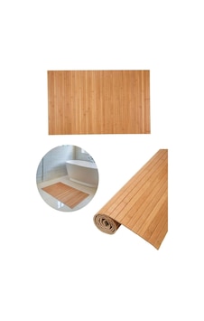 70 X 45 Cm Bambu Banyo Paspası Yıkanabilir Bambu Paspas Bambu Yolluk Banyo %100 Bambu Bambu