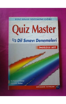 Quiz Master Dil Sınavı Denemeleri Quiz Master Dil Sınavı Denemeleri
