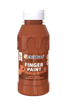 ChildGen Süper Yıkanabilir Parmak Boya 350 Ml Şişe 4 ChildGen Süper Yıkanabilir Parmak Boya 350 Ml Şişe 4