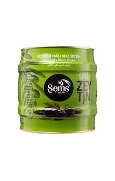 Şems Yağlı Sele Siyah Zeytin 351-380 Kalibre Zeytin 2 Kg- Teneke Ambalaj Şems Yağlı Sele Siyah Zeytin 351-380 Kalibre Zeytin 2 Kg- Teneke Ambalaj