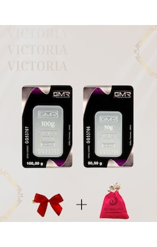 Vıctorıa Gold Sertifikalı 150 Gr Külçe Gümüş 999 Ayar