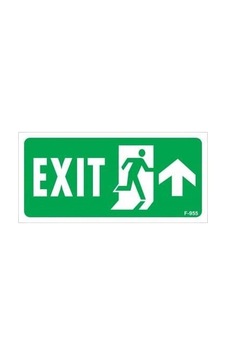 Exit Yukarı Sağ Ok İşaretli Uyarı Levhası 17,5x25 Kod:955 Exit Yukarı Sağ Ok İşaretli Uyarı Levhası 17,5x25 Kod:955
