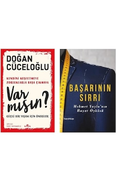 Var Mısın + Başarının Sırrı 2 Kitap Set Var Mısın + Başarının Sırrı 2 Kitap Set