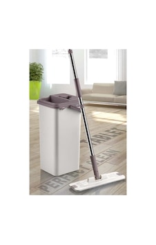 Mop Tablet Mop Krem 5 L + Yedek Mop Bez 4 Adet Mop Tablet Mop Krem 5 L + Yedek Mop Bez 4 Adet