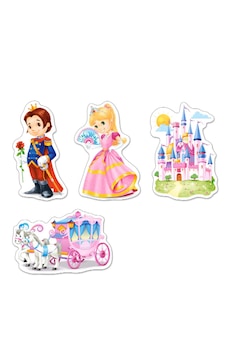 Castorland World Of Princesses 3+4+6+9 Parça Baby Puzzle Castorland World Of Princesses 3+4+6+9 Parça Baby Puzzle