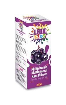 Leda Kids Kara Mürver Ekstresi 150 Ml Diğer Leda Kids Kara Mürver Ekstresi 150 Ml Diğer