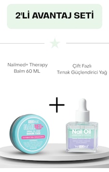 Mara Nailmed Therapy Balm 60 Ml + Çift Fazlı Tırnak Güçlendirici Yağ Diğer Mara Nailmed Therapy Balm 60 Ml + Çift Fazlı Tırnak Güçlendirici Yağ Diğer