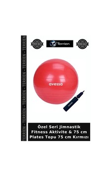 Özel Seri Jimnastik Fitness Aktivite & 75 Cm Plates Topu 75 Cm Kırmızı Özel Seri Jimnastik Fitness Aktivite & 75 Cm Plates Topu 75 Cm Kırmızı