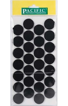 Pacific Yapışkanlı Sandalye Koltuk Mobilya Ayak Keçesi Felt 28 MM Siyah Pacific Yapışkanlı Sandalye Koltuk Mobilya Ayak Keçesi Felt 28 MM Siyah