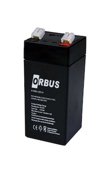 Orbus 4V 4 Ah Akü Kuru Tip (46 x 46 x 100) (0.44 KG) Orbus 4V 4 Ah Akü Kuru Tip (46 x 46 x 100) (0.44 KG)