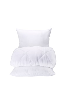 Karaca Home Microfiber Çift Kişilik Yorgan Ve 2 Adet Silikon Yastık (515371917) Beyaz Karaca Home Microfiber Çift Kişilik Yorgan Ve 2 Adet Silikon Yastık (515371917) Beyaz