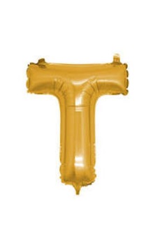 Gold T Harf Folyo Balon Altın Gold T Harf Folyo Balon Altın