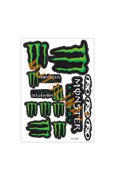 Monster Sticker Seti 3d Solmaz,çizilmez İç Dış Mekan Kullanım Monster Sticker Seti 3d Solmaz,çizilmez İç Dış Mekan Kullanım