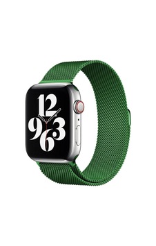 Apple Watch Uyumlu - 38mm Metal Mıknatıslı Kordon - Yeşil Apple Watch Uyumlu - 38mm Metal Mıknatıslı Kordon - Yeşil