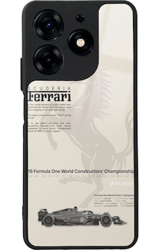 Tecno Spark 10 Pro Ferrari Tasarımlı Glossy Telefon Kılıfı Çok Renkli Tecno Spark 10 Pro Ferrari Tasarımlı Glossy Telefon Kılıfı Çok Renkli