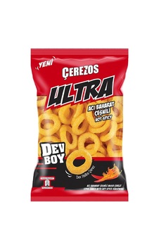 Mısır Çerezi Dev Boy 150 G Acılı Baharatlı Atıştırmalık 2'li Ekonomik Paket - 2 Adet Mısır Çerezi Dev Boy 150 G Acılı Baharatlı Atıştırmalık 2'li Ekonomik Paket - 2 Adet