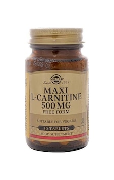 Solgar Maxi L-carnitine 500 Mg 30 Tablet 033984005709 Solgar Maxi L-carnitine 500 Mg 30 Tablet 033984005709