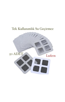 50 Adet Banyo Gider Süzgeci Sineklik Tamir Kiti Kıl Tüy Kapatıcı Pislik Tutucu Kendinden Yapışkanlı Çok Renkli