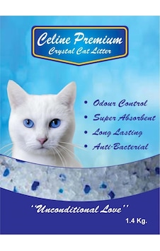 Celine Premium Silika Kristal Kedi Kumu 10 x 1400 G Celine Premium Silika Kristal Kedi Kumu 10 x 1400 G
