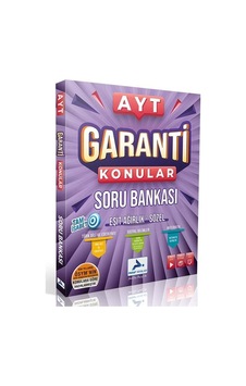2022 AYT Eşit Ağırlık - Sözel Garanti Konular Soru Bankası- PRF Paraf Yayınları