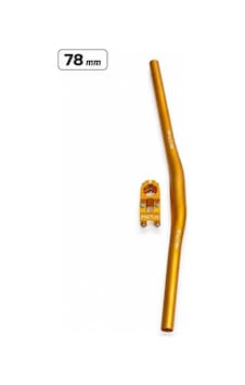 Gidon Boru-boğaz Set Aluminyum Sarı Gidon Boru-boğaz Set Aluminyum Sarı