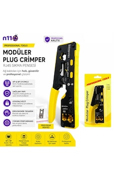 Cnsvısıon Rj45 Rj11 Modüler Plug Crimper Sıkma Pensesi 6p 8p Cat5 Cat6 Cat5e Ağ Kablosu Pense