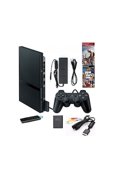 Sony Playstation 2 SCPH70004 128 MB 64 GB USB Bellek PS2 Full Set (2.El) Sony Playstation 2 SCPH70004 128 MB 64 GB USB Bellek PS2 Full Set (2.El)