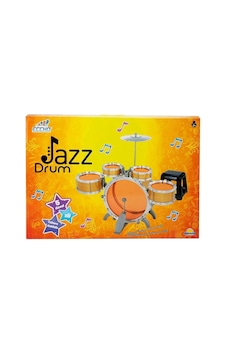 1080080 Sunman Eccho, Dul Set - Jazz Drum / 5 Adet Dul, Zil Ve Tabure / +3 Yaş