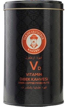 Tarihi Ertuğrul Kahvesi Vitamin Dibek Kahvesi Teneke 250 G Tarihi Ertuğrul Kahvesi Vitamin Dibek Kahvesi Teneke 250 G