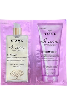 Nuxe Prodigieux High Shine Şampuan 9 ML + Saç Maskesi 6 ML Nuxe Prodigieux High Shine Şampuan 9 ML + Saç Maskesi 6 ML