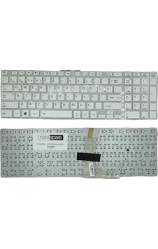 Toshiba Uyumlu Satellite C55-a-126, C55-a-128, C55-a-129, C55-a-12c Klavye Tr Beyaz Toshiba Uyumlu Satellite C55-a-126, C55-a-128, C55-a-129, C55-a-12c Klavye Tr Beyaz