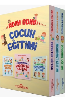 Adım Adım Çocuk Eğitimi Kutulu Set/meltem Soyugüzel/yediveren Adım Adım Çocuk Eğitimi Kutulu Set/meltem Soyugüzel/yediveren