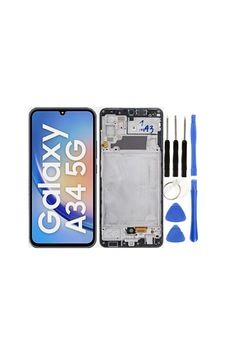 Te Samsung A34 5g A346f Uyumlu Oled Çıtalı Lcd Ekran Siyah Te Samsung A34 5g A346f Uyumlu Oled Çıtalı Lcd Ekran Siyah