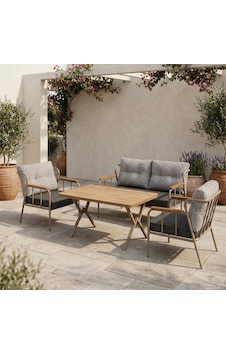 Paris 2+1+1+ 70x120 Ceviz Desenli Masa Metal Balkon Takımı Keten Dokulu Kumaş Cappuccino Metal - Bahçe Teras Oturma Gr Gri - Antrasit Paris 2+1+1+ 70x120 Ceviz Desenli Masa Metal Balkon Takımı Keten Dokulu Kumaş Cappuccino Metal - Bahçe Teras Oturma Gr Gri - Antrasit