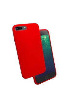 Apple Uyumlu iPhone 8 Plus Kılıf Zore Silk Silikon Kırmızı Apple Uyumlu iPhone 8 Plus Kılıf Zore Silk Silikon Kırmızı