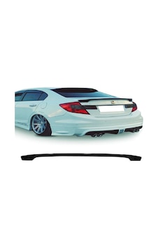 HONDA CİVİC 2012-2016 FB7 MADULO PLASTİK BOYASIZ SPOYLER HONDA CİVİC 2012-2016 FB7 MADULO PLASTİK BOYASIZ SPOYLER
