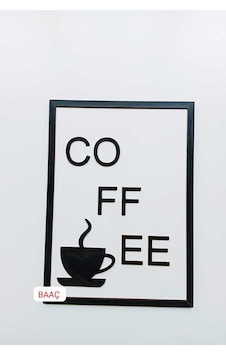 Ahşap Dekoratif Tablo Coffe Ahşap Dekoratif Tablo Coffe